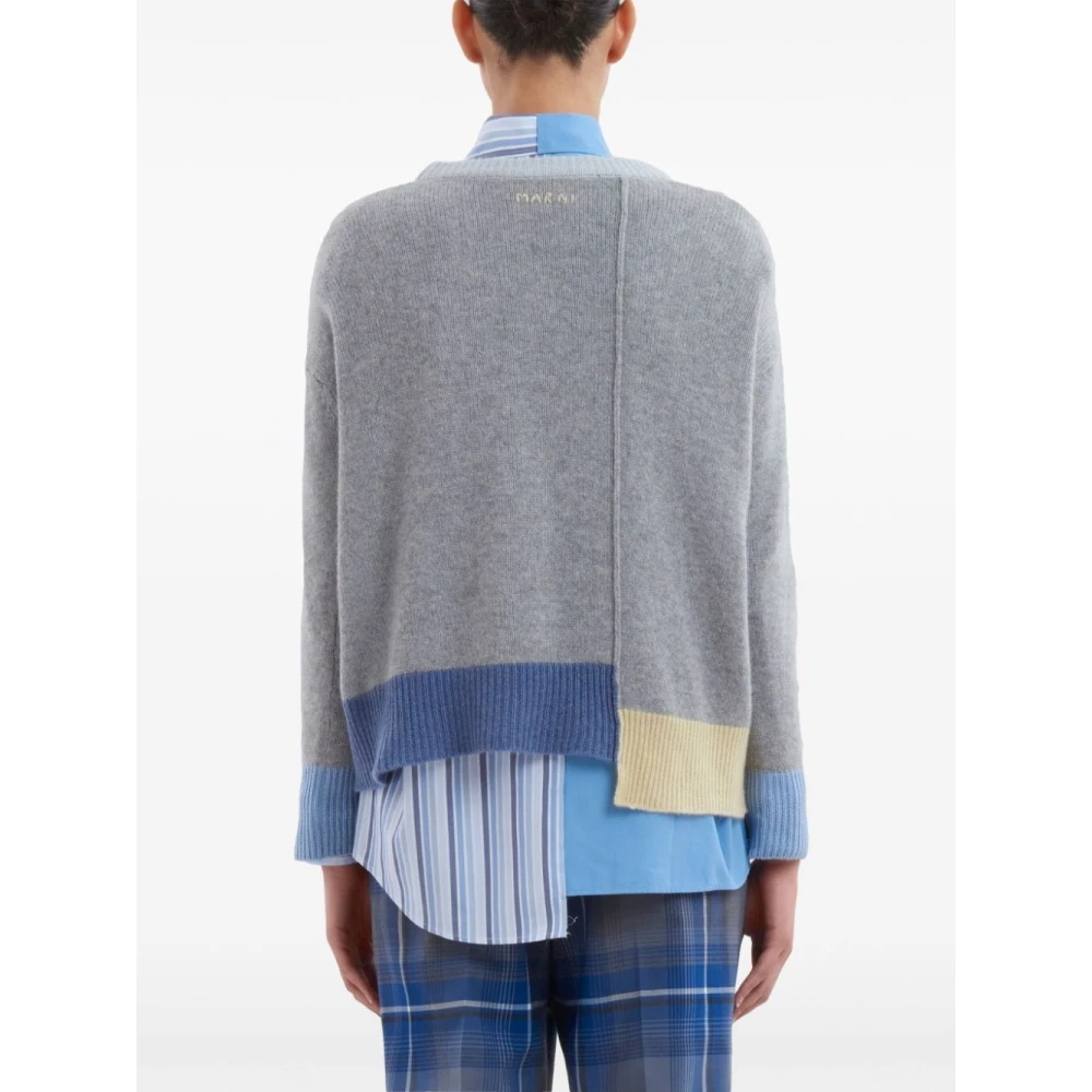 Marni Trendy Sweater Selection Gray Dames