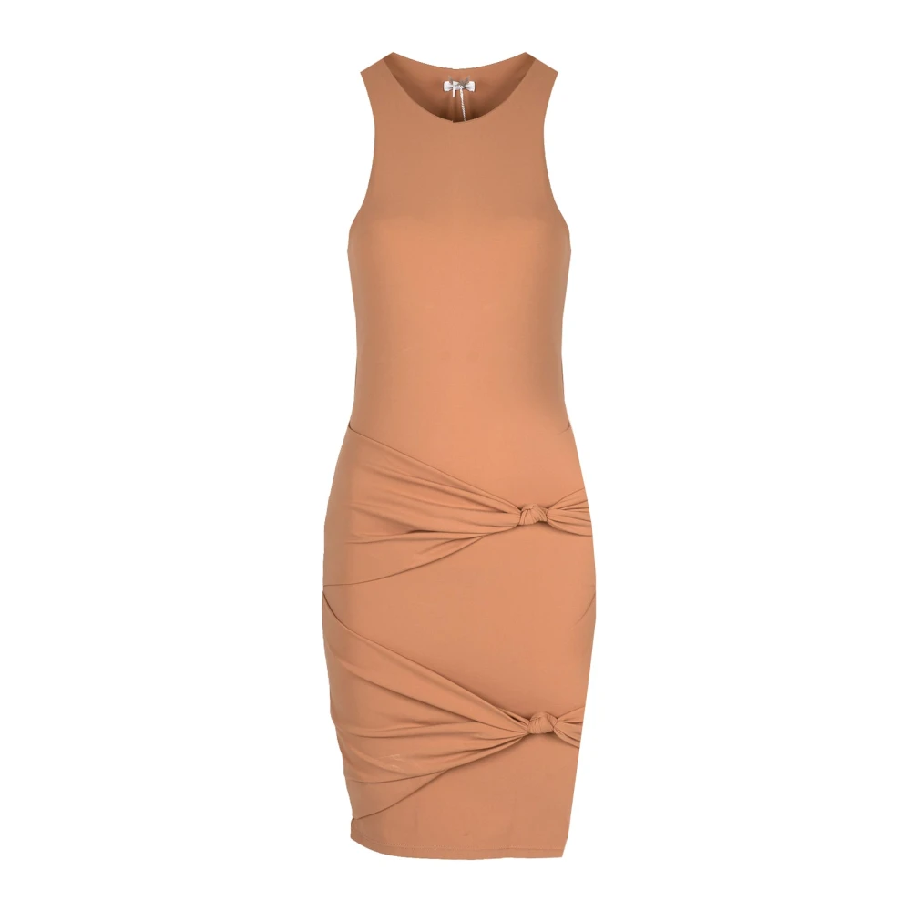 Patrizia Pepe Damen Beige Kleider, Xsgröße: