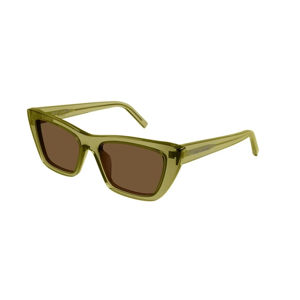 Saint Laurent Unisex Green Sunglasses, 55 Mm, Authentic Mica 059 Glasses, Premium Quality!
