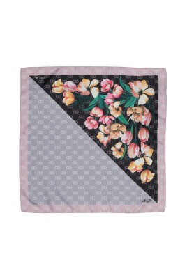 echarpe-en-polyester-noir-a-fleurs
