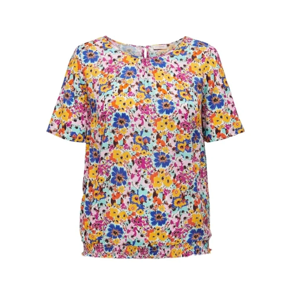 Only Carmakoma Stijlvolle Top voor Vrouwen Multicolor Dames