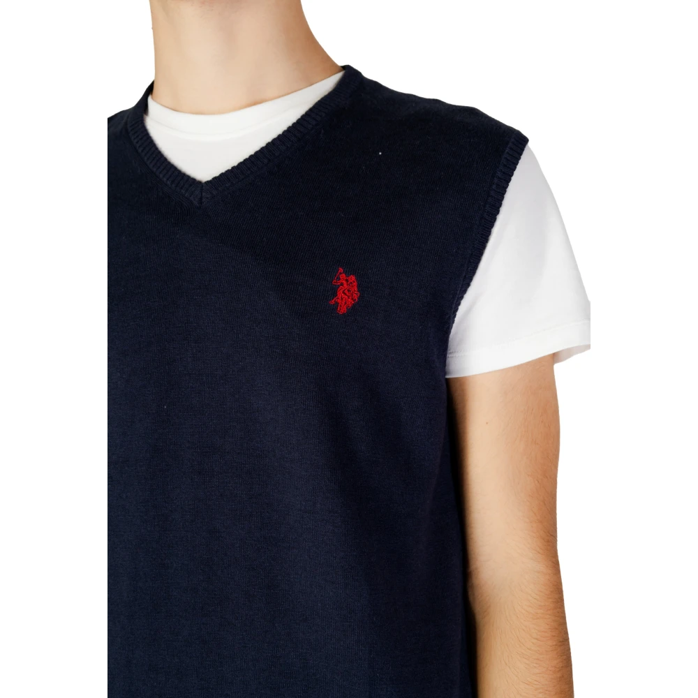 U.s. Polo Assn. Mannen Gebreide Kleding Collectie voor Herfst Winter Blue Heren