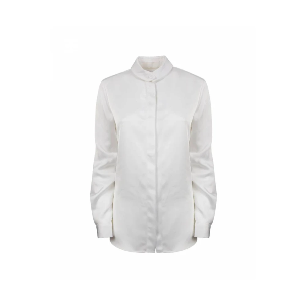 Emporio Armani Stijlvolle Shirt voor Heren White Dames