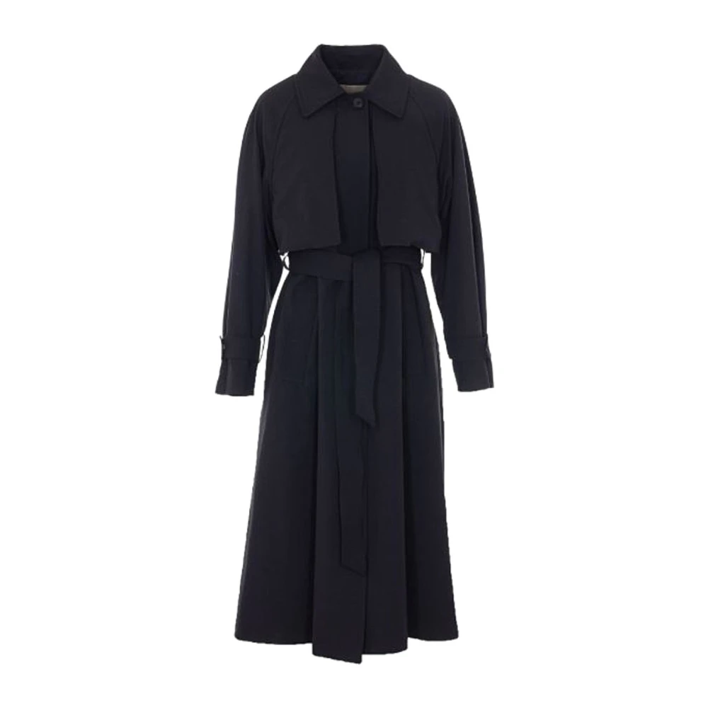 Herno Women's Black Impermeabile - Shirt Dresses - M - Dresses
