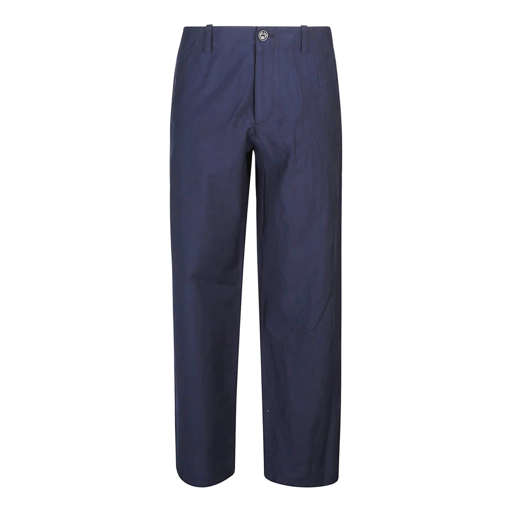 A.p.c. Straight Trousers Blue Heren
