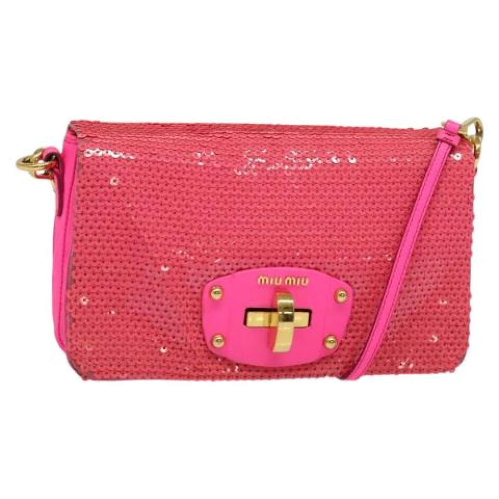 Pre-owned > Pre-owned Bags > Pre-owned Cross Body Bags - - Miu Miu Pre-owned - Modalova