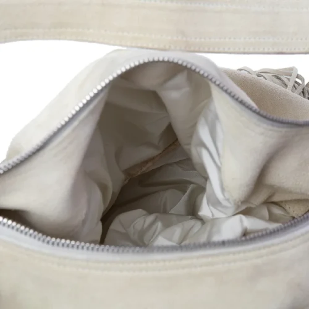 Miu Pre-owned Suede handbags Beige Dames