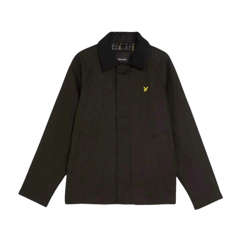 Lyle & Scott Uomo Nero Giacca Da Caccia - Immagine 2