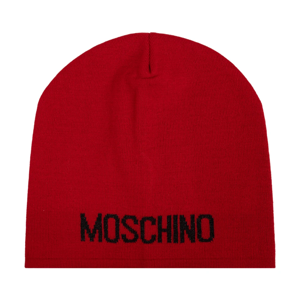 Moschino Pet met Logo Red Unisex