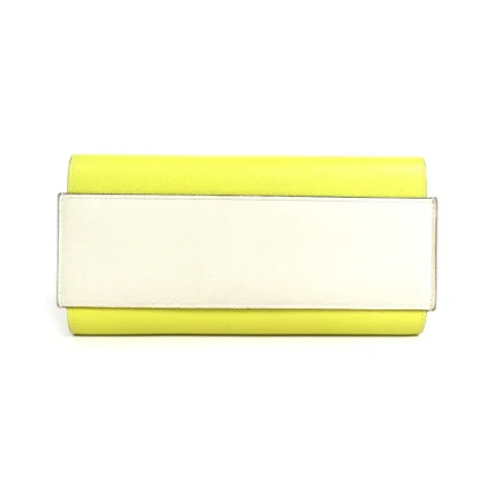 Hermès Vintage Pre-owned Fabric wallets Green Dames