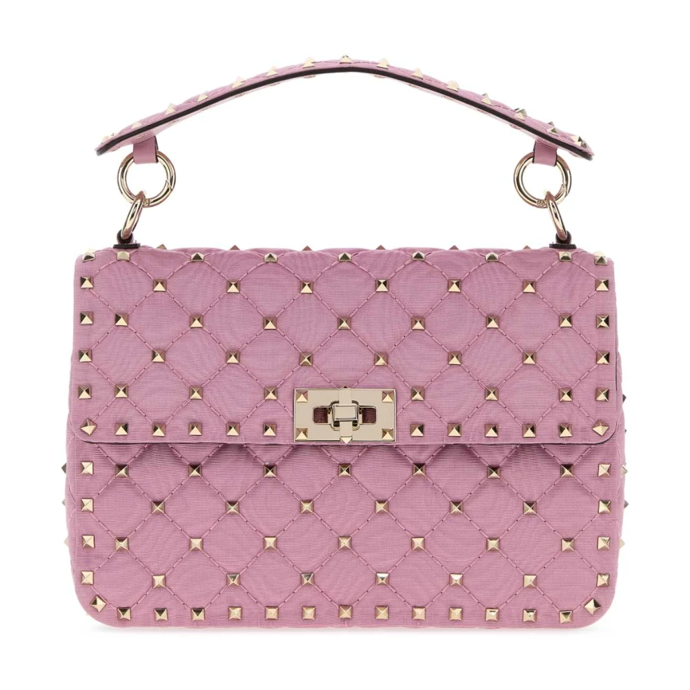 Valentino Garavani Women's Pink Handbags, One Size, Rockstud Handbag