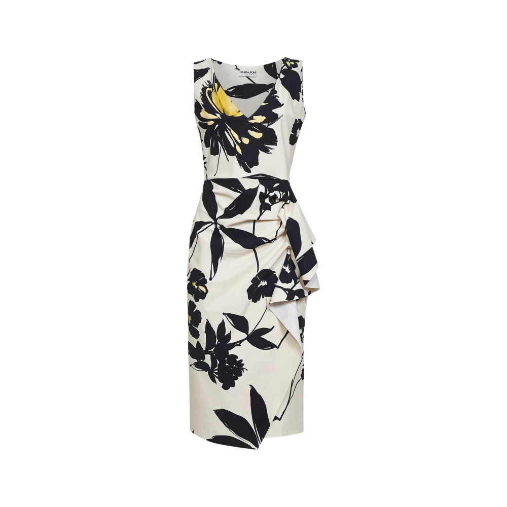 Chiara Boni Women's Multicolor Ava Midi Dress - Midi Dresses - 2XL - Dresses
