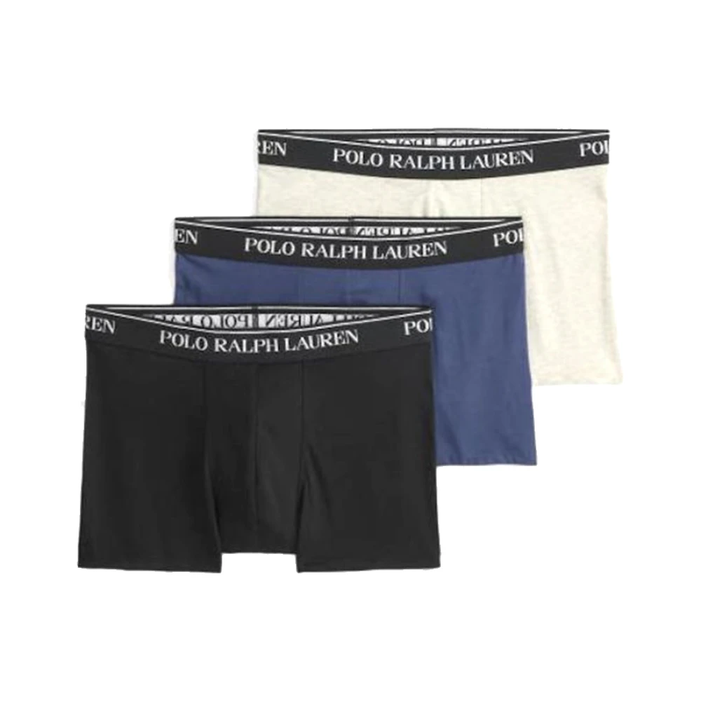 Polo Ralph Lauren Men's Multicolor Underpants, Xl, Stretch Cotton Trunk 3-Pack