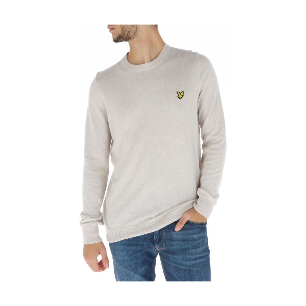 Lyle & Scott , Herren, Strickwaren, Beige, 2XL