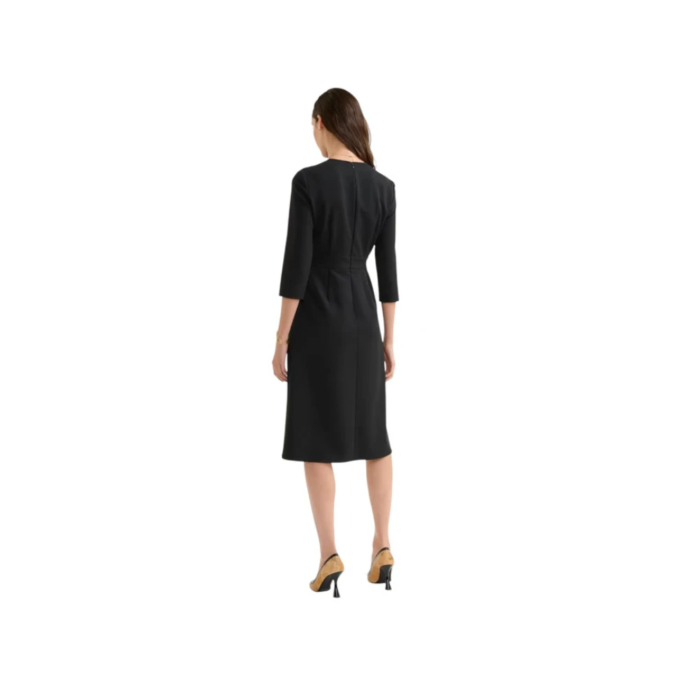 Alviero Martini 1a Classe Midi Jurk Black Dames