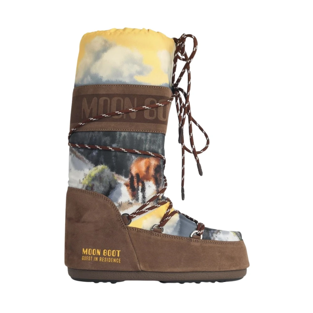 Moon Boot Women's Icon High Postcard Boots