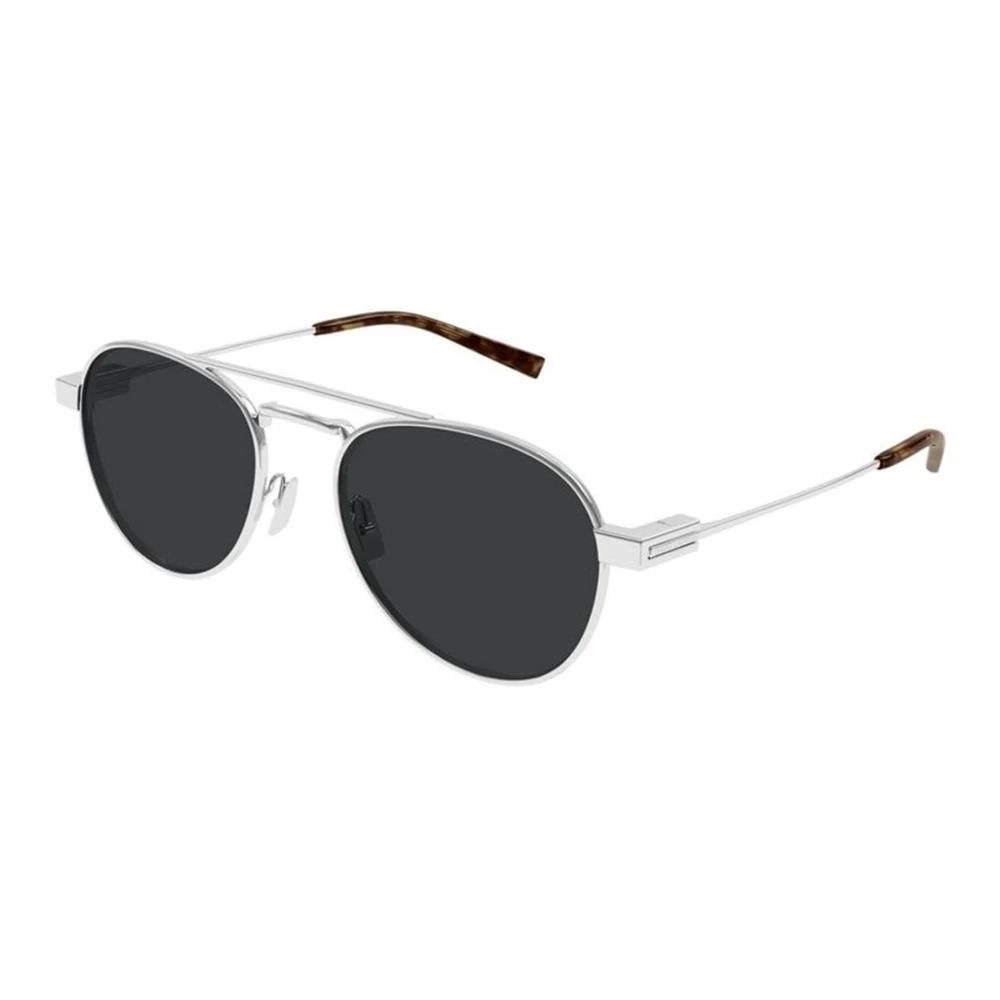 Saint Laurent Men's Gray Aviator Sunglasses - Sunglasses - 54 Mm - Accessories