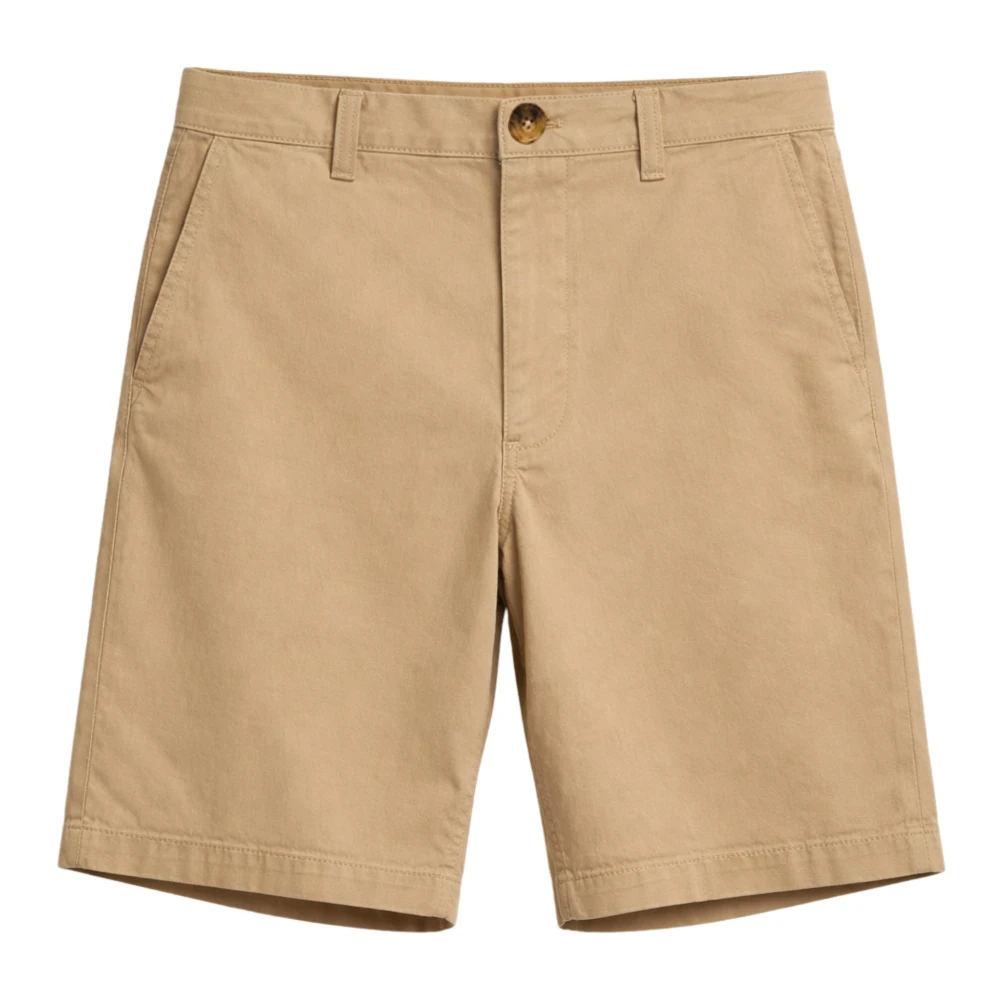 Michael Kors Men's Beige Casual Shorts, W33, Stretch Cotton Shorts