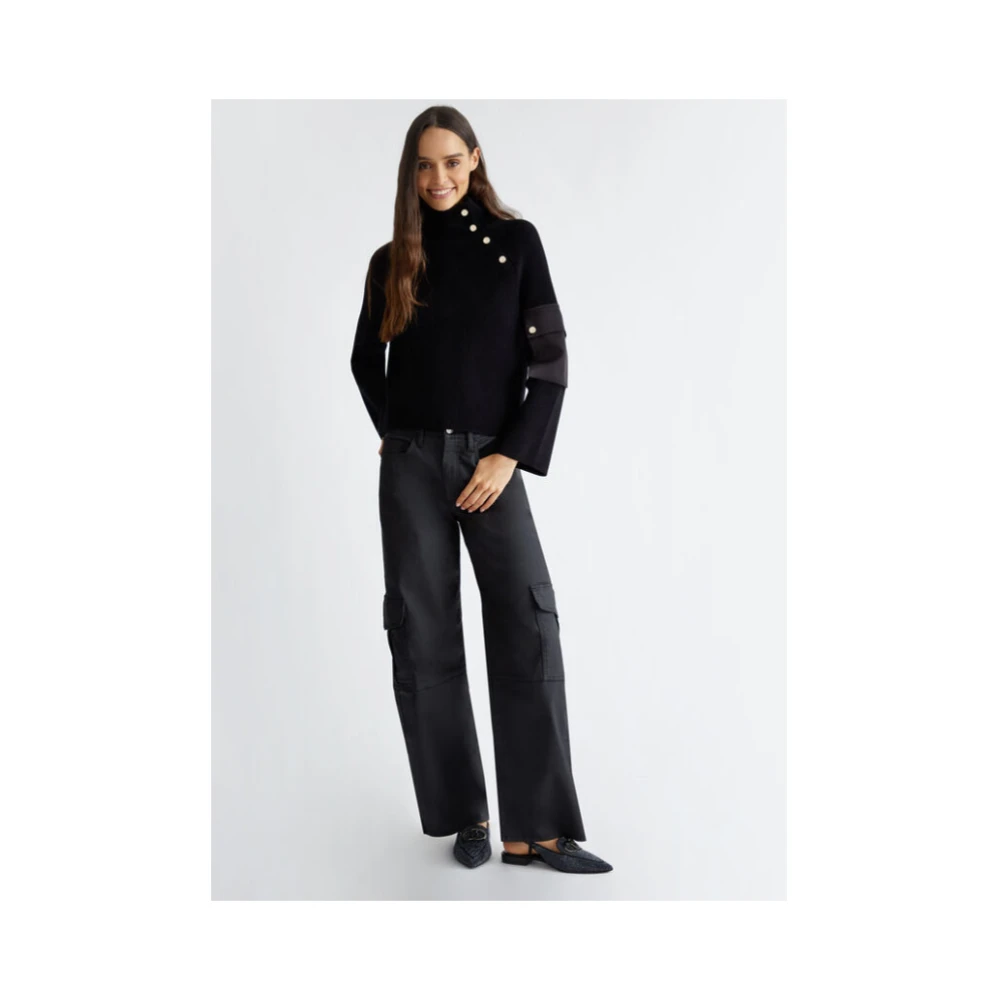 Liu Jo Geknoopte Zak Top Black Dames
