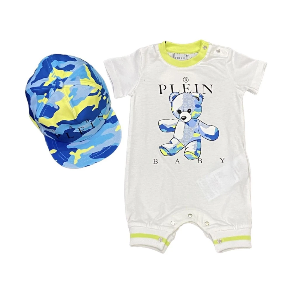 Philipp Plein Men's White Jumpsuits