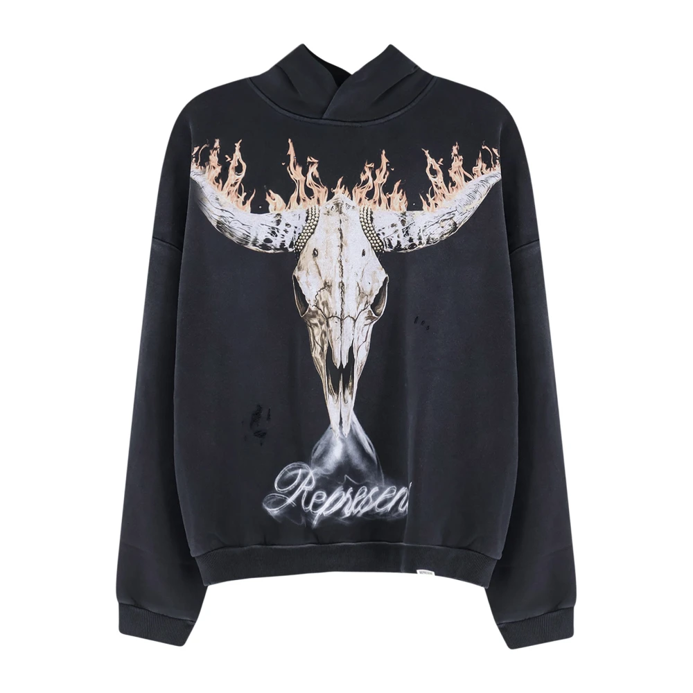 Represent , Hoodies, Male, Black, M, British Cowboys Hoodie
