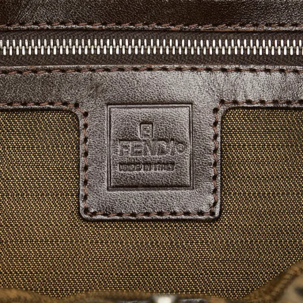 Fendi Vintage Pre-owned Canvas totes Brown Dames