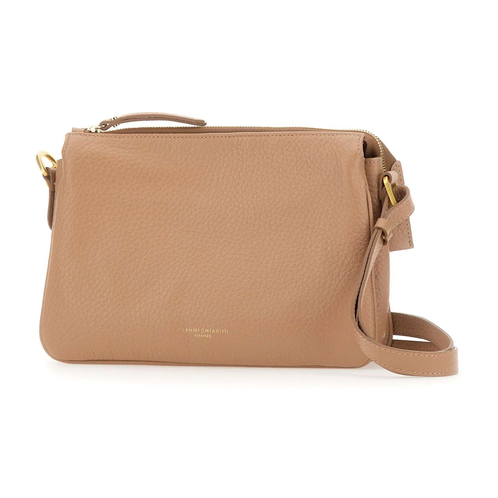 Gianni Chiarini Women's Beige Cross Body Bags, One Size, Brooke Crossbody Bag