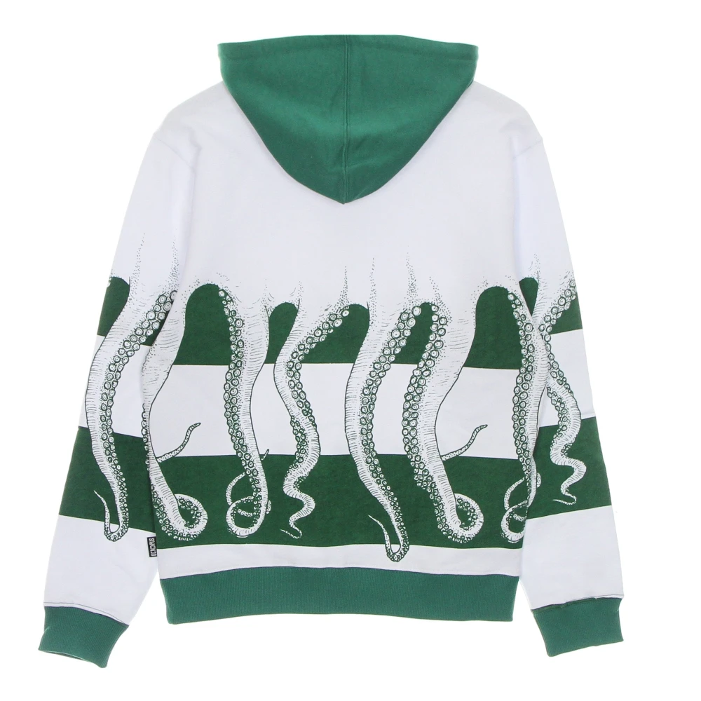 Octopus Witte Hoodie Lichtgewicht Fullback White Heren