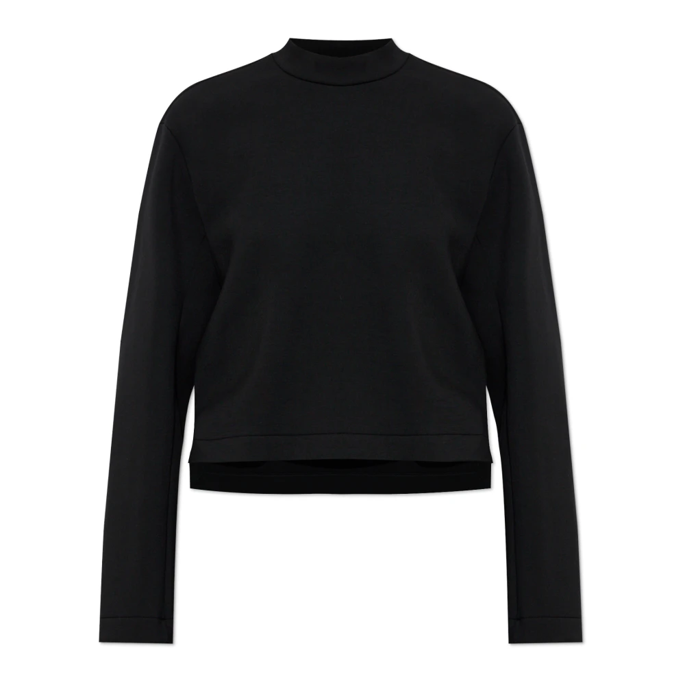 Moncler Black Ee72 Sweatshirt - Female - Sweatshirts - Xs - Sweatshirts & Hoodies