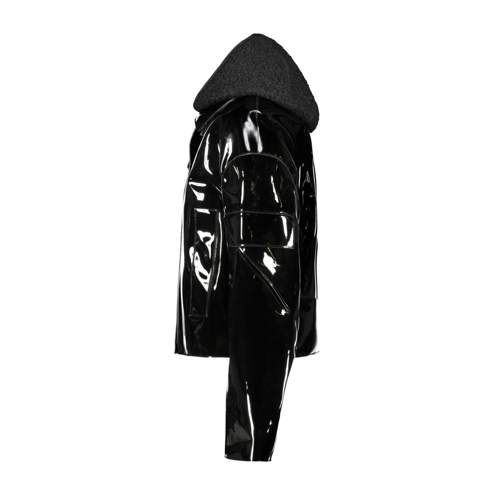 1017 Alyx 9SM Stijlvolle PVC Moto Jas voor Vrouwen Black Dames