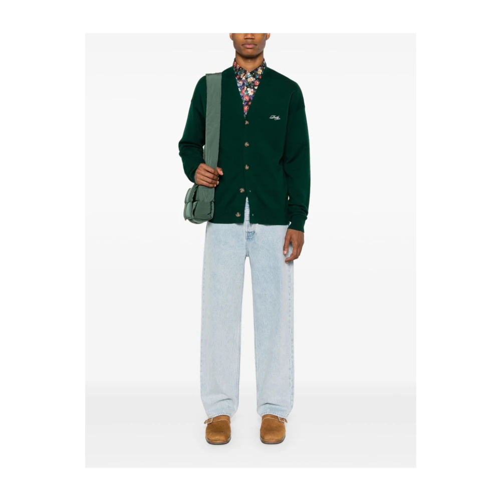 Drole de Monsieur Lichtblauwe Corduroy Detail Jeans Blue Heren