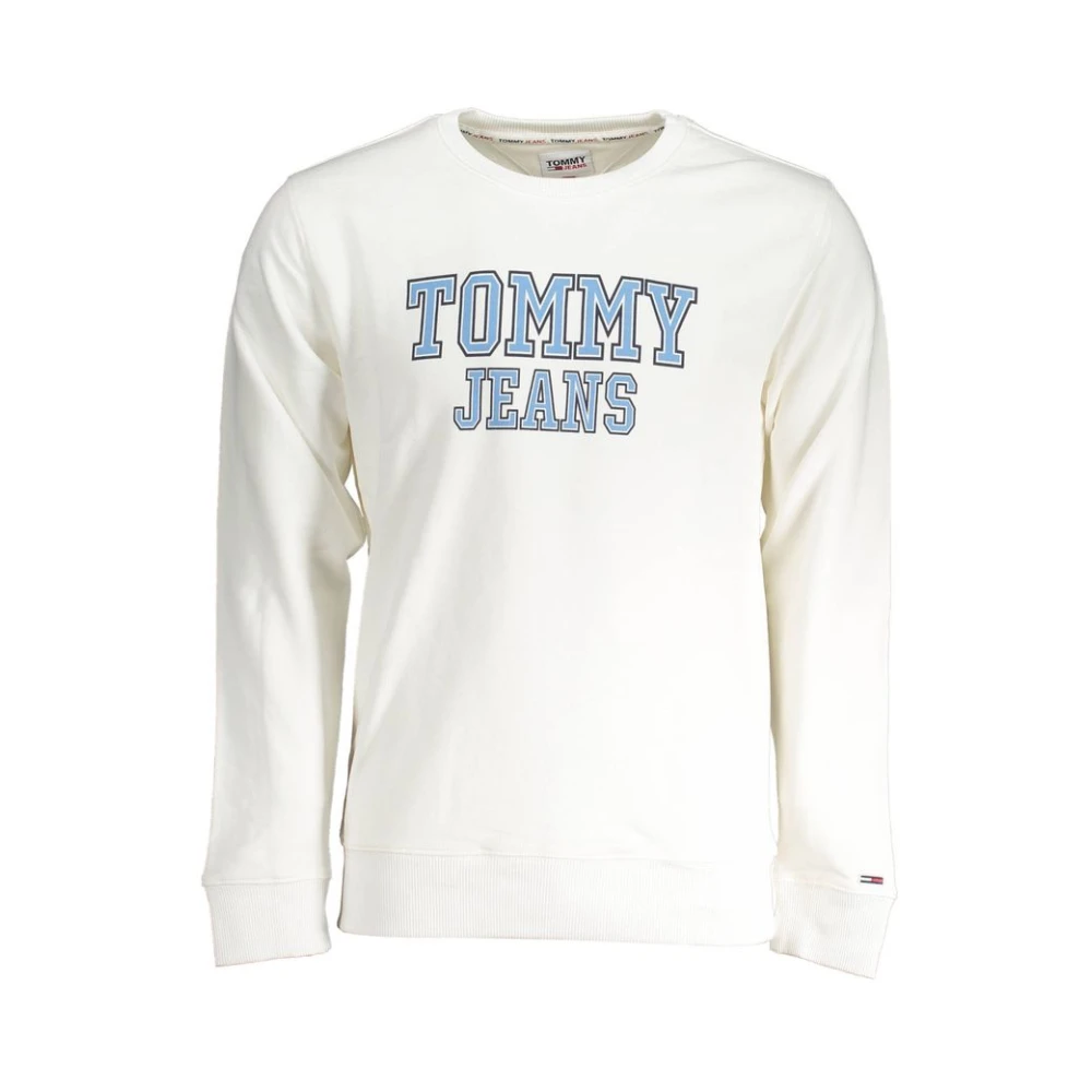 Tommy Hilfiger Vit Bomullströja