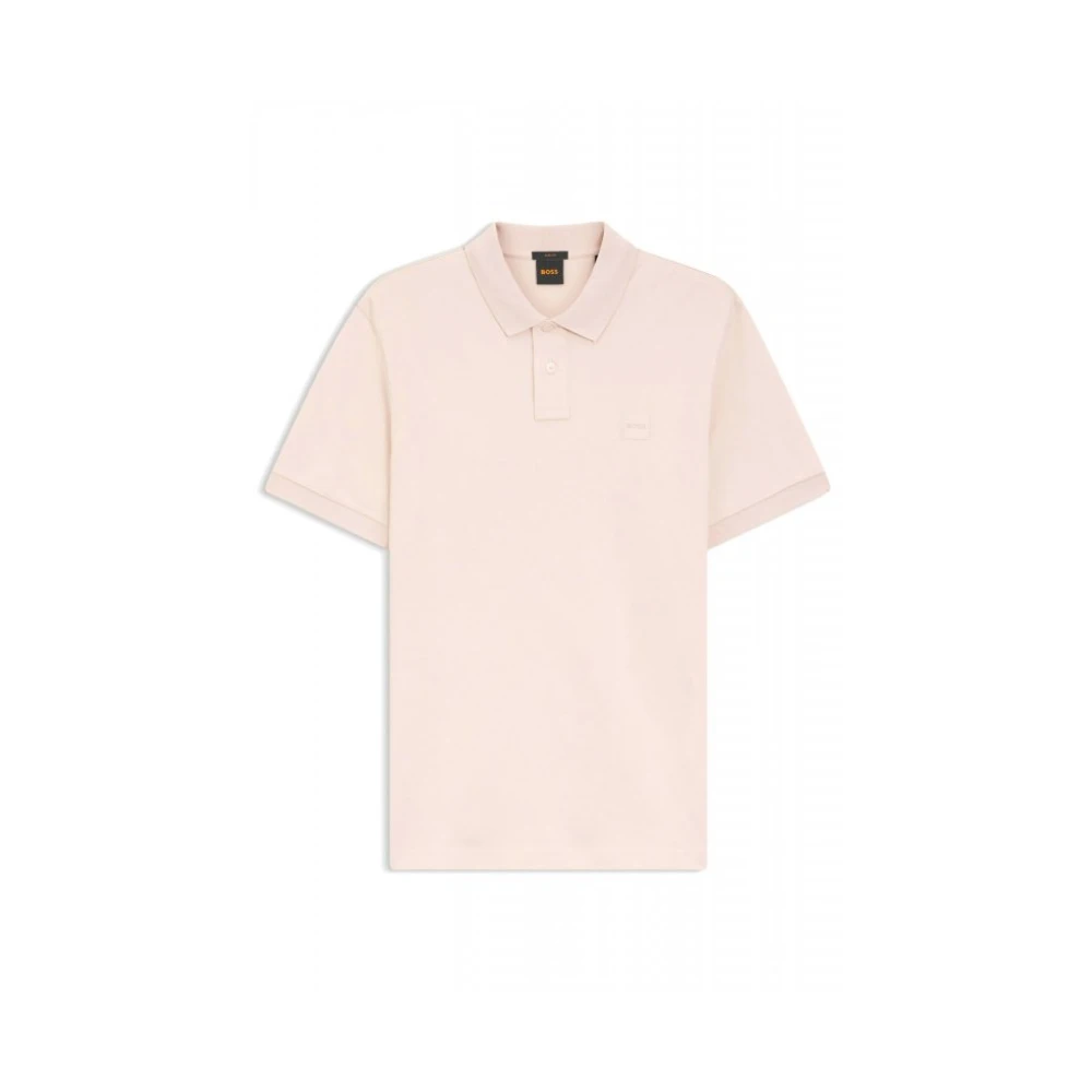 Hugo Men's Red Polo Shirts, M, Passenger Slim-Fit Polo