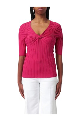 blue-ribbed-knit-sweater