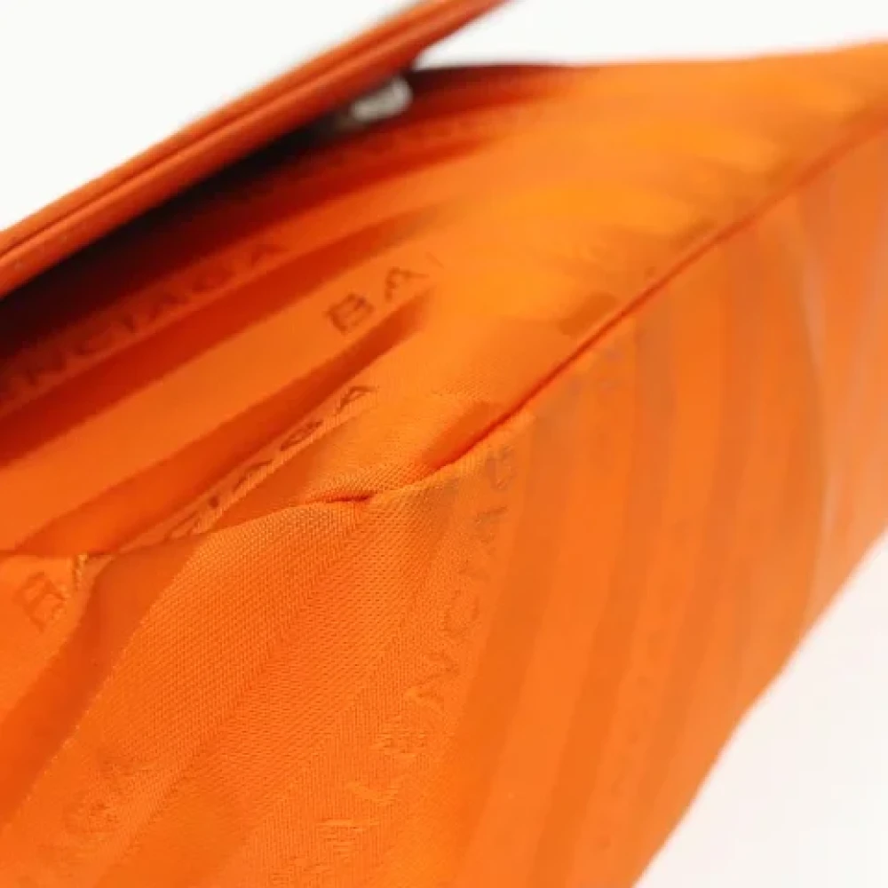 Balenciaga Vintage Pre-owned Fabric balenciaga-bags Orange Dames