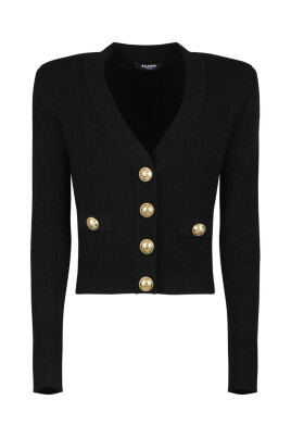 cardigan-noir-en-tricot-pointelle