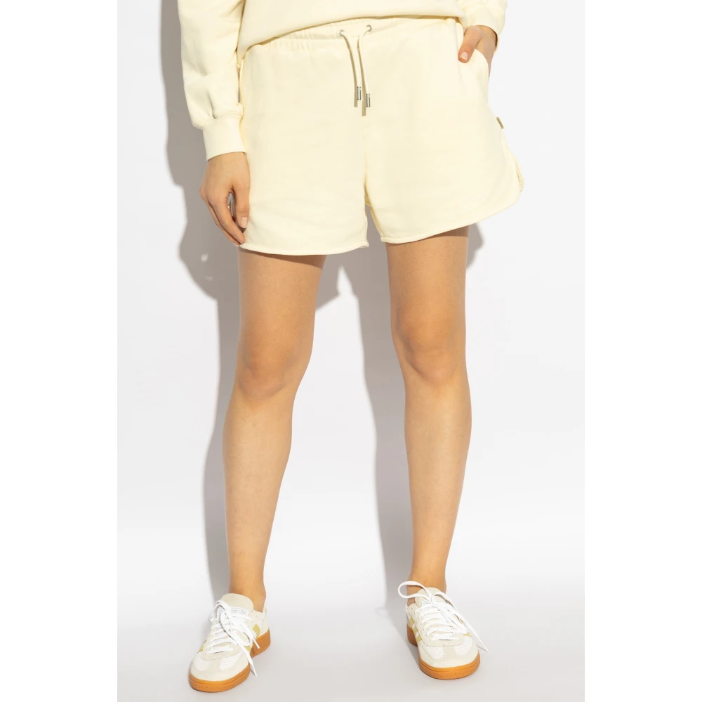 Woolrich Katoenen shorts Beige Dames