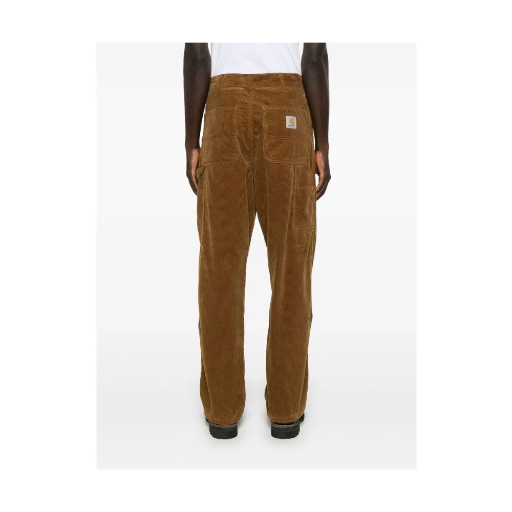 Carhartt WIP Karamel Corduroy Wijde Pijp Broek Brown Heren