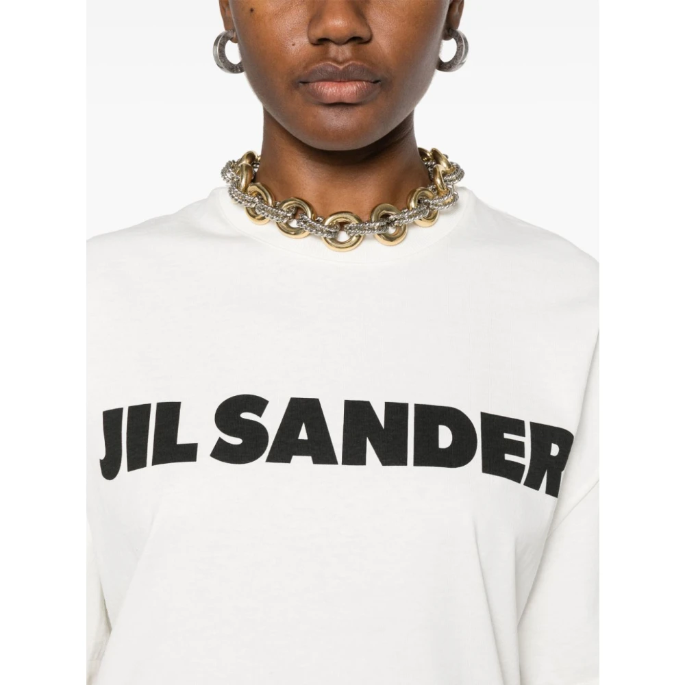 Jil Sander Witte T-shirts en Polo's voor Vrouwen White Dames