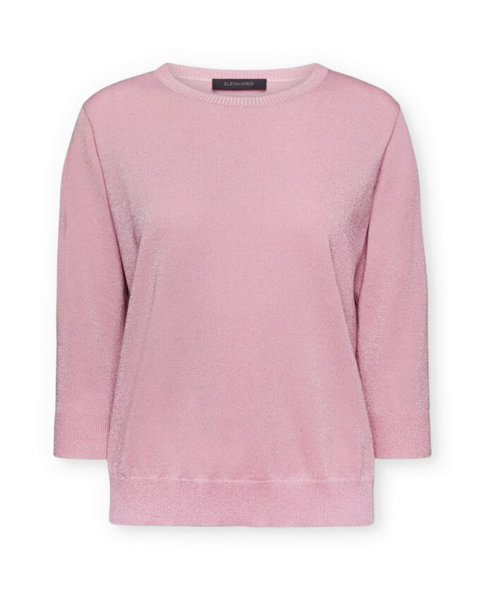 lurex-trui-met-driekwartmouwen