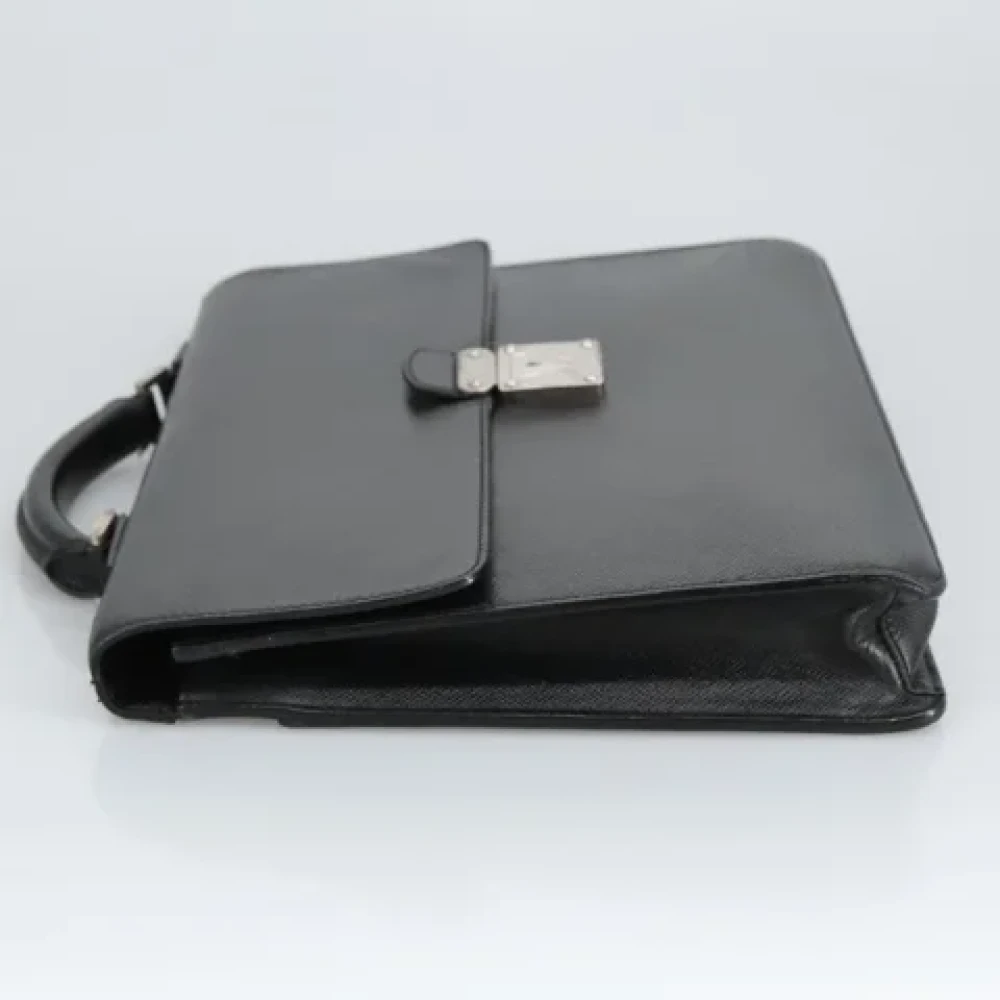 Louis Vuitton Vintage Pre-owned Leather handbags Black Dames