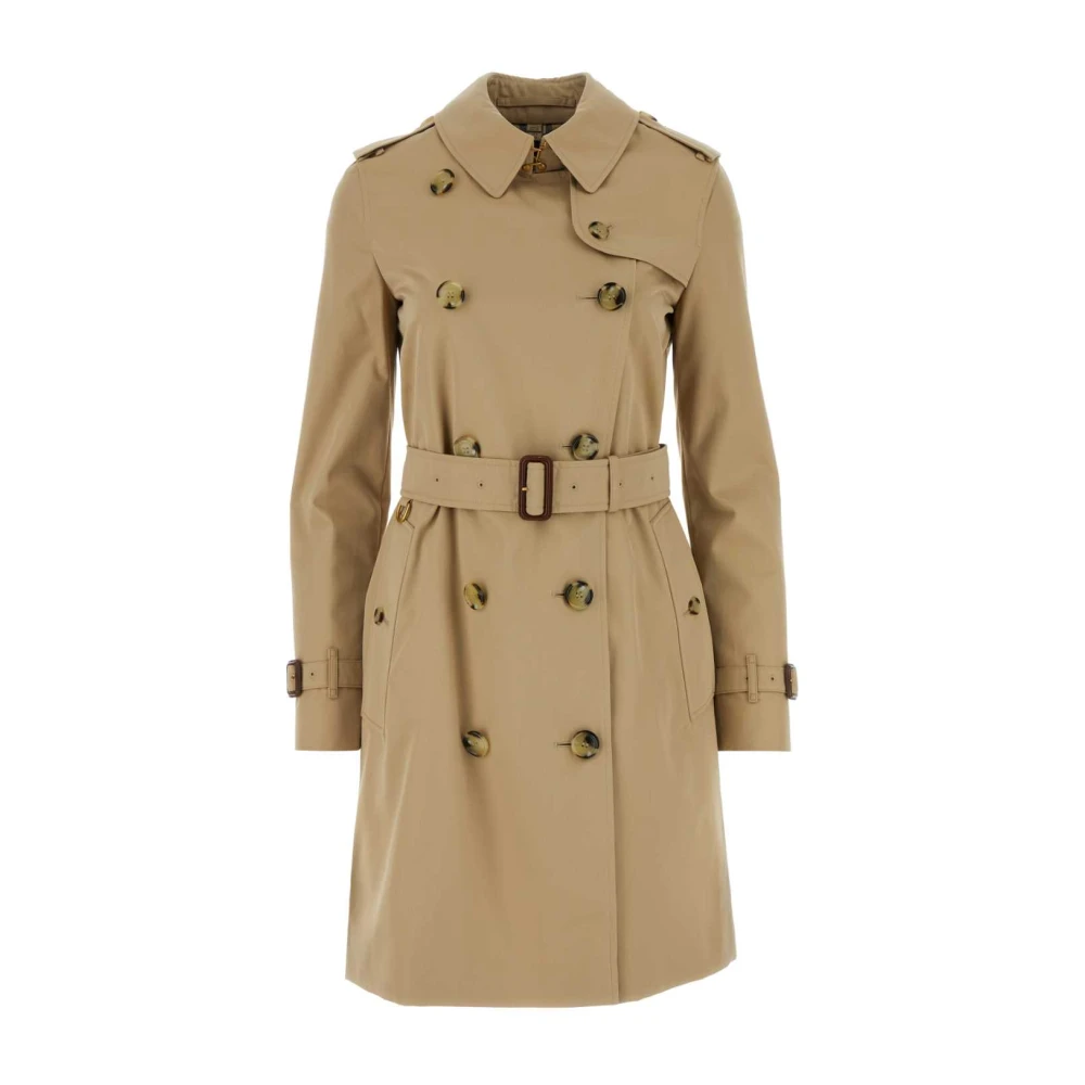Burberry Women's Beige Kensington Heritage Trench Coat