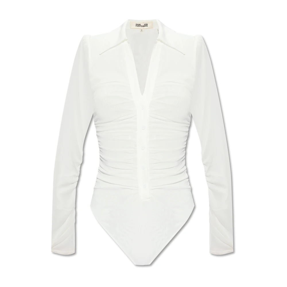 Diane Von Furstenberg Lichaam Giorgi White Dames