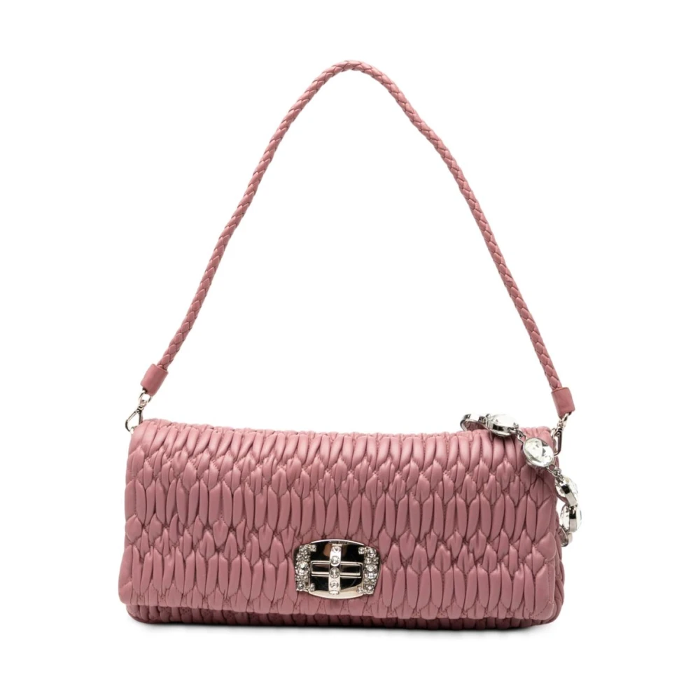 Miu Miu Pre-Owned Women's Pink Pre-Owned Shoulder Bag