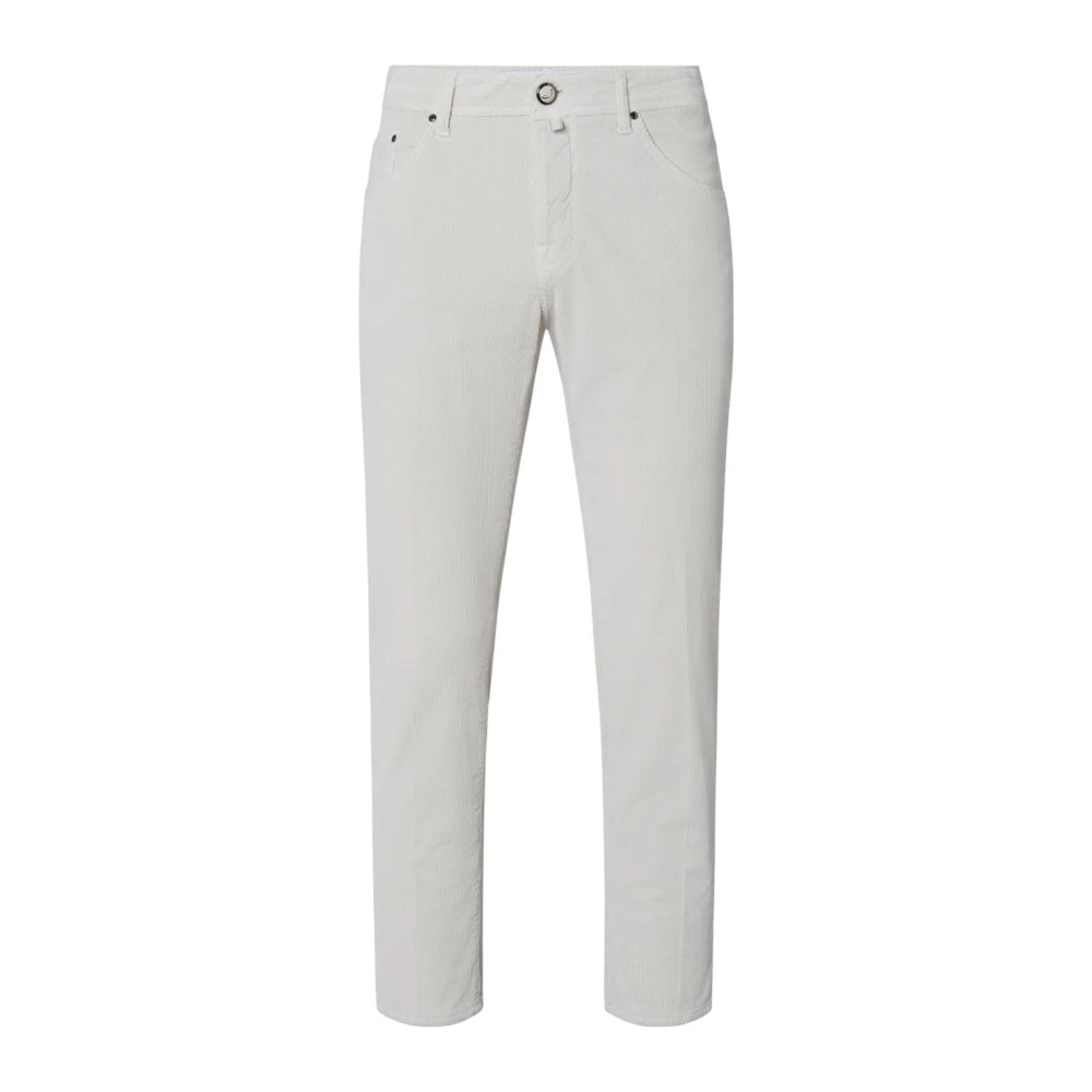 Luksuriøse Off White Corduroy Bard Jeans