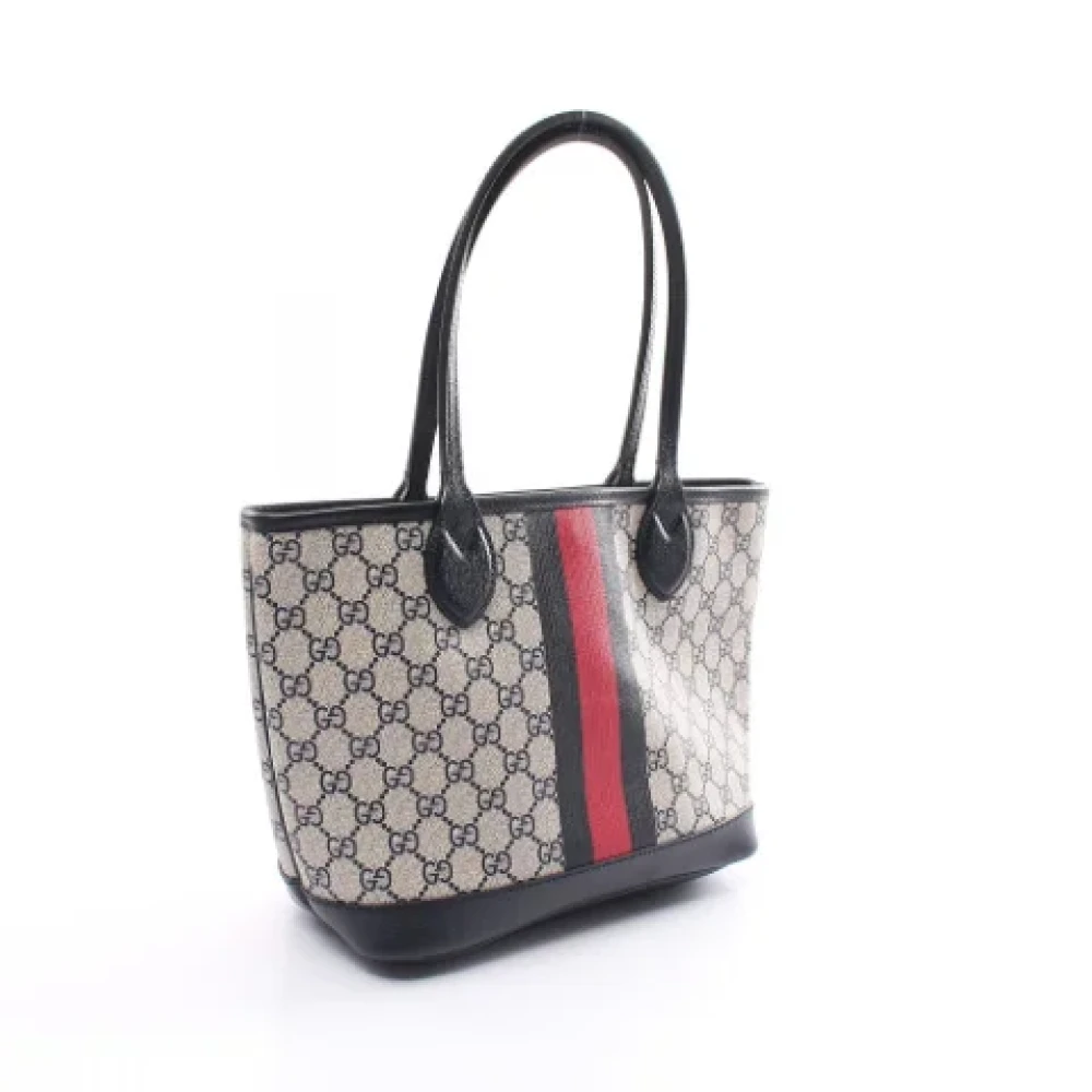 Gucci Vintage Pre-owned Canvas gucci-bags Black Dames