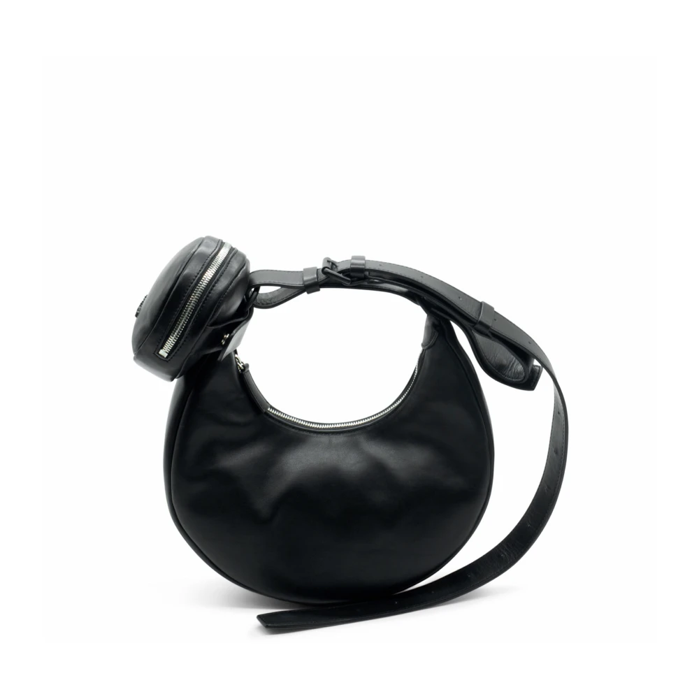 Vic Matié Zwarte Schoudertas Black Dames