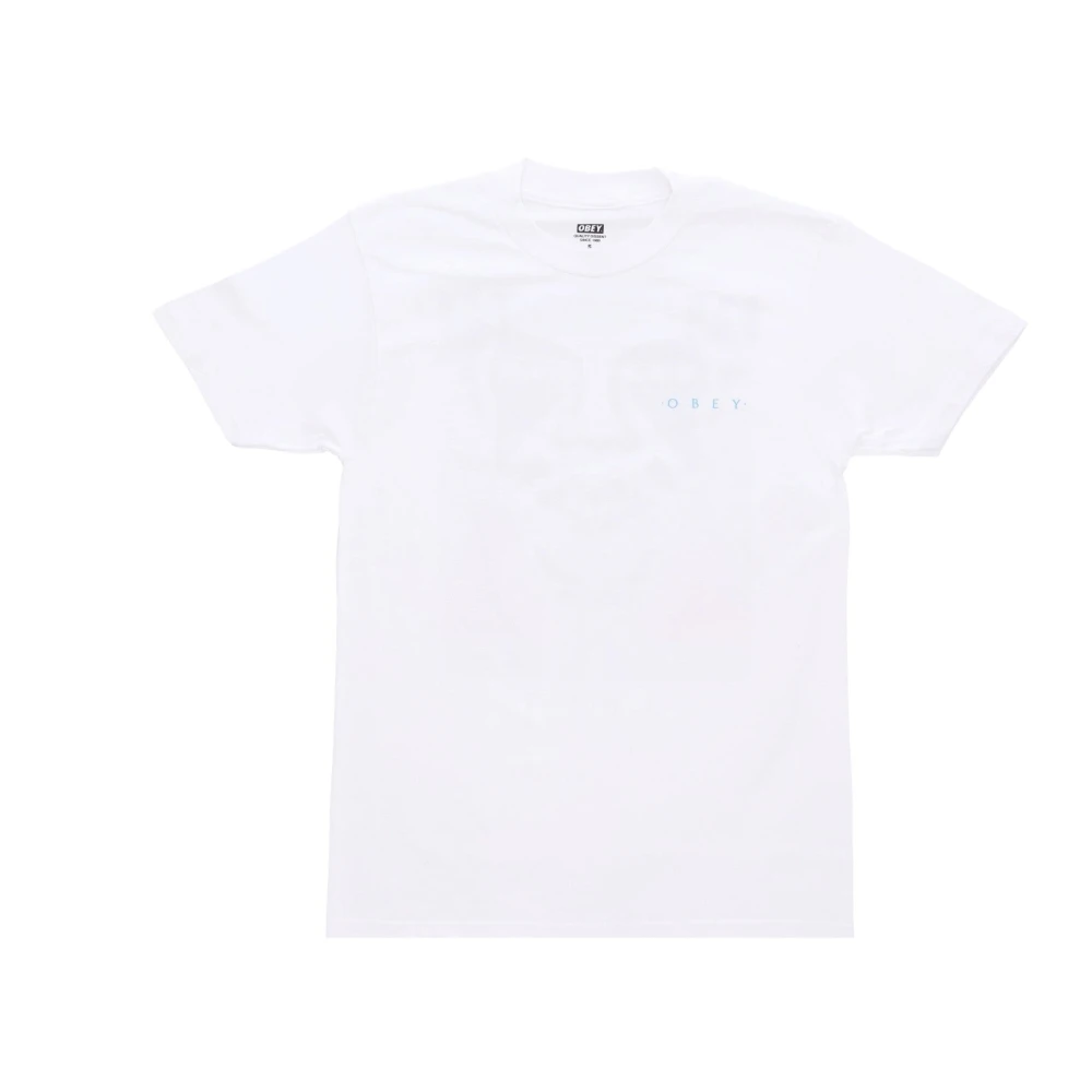 Obey Icon Face Klassieke Tee Wit White Heren