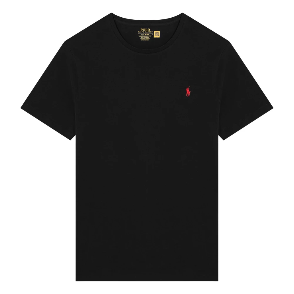 Polo Ralph Lauren Korte mouwen ronde hals T-shirt Black Heren