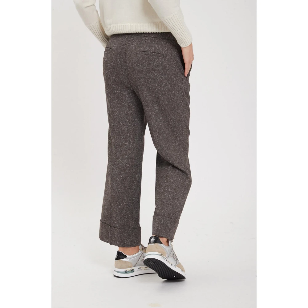 Via Masini 80 Stijlvolle Broek Beige Dames